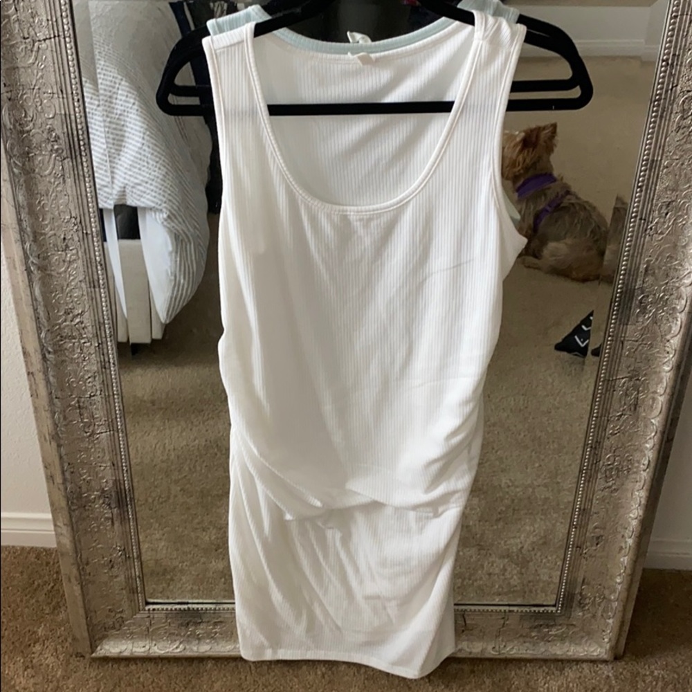 Pink blush maternity dress brand new